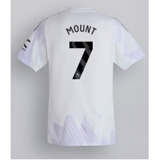 Manchester United Mason Mount #7 Bortatröja 2025-26 Korta ärmar